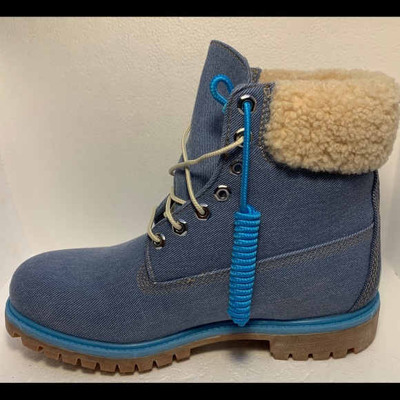 timberland denim boots